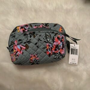 VERA BRADLEY ROSY OUTLOOK Medium Cosmetic Bag